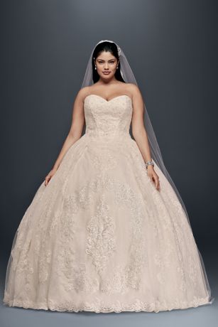plus size ball gowns